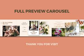 Aim for a pretty presentation using our free google slides themes and powerpoint templates with designs focused on weddings. Wedding Invitation Instagram Carousel Powerpoint Template By Rivatxfz Thehungryjpeg Com
