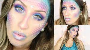 mermaid makeup tutorial halloween