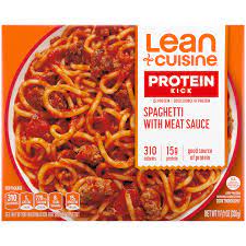 spaghetti with meat sauce frozen meal