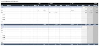 Spreadsheet Project Budget Template Excel Of Collections