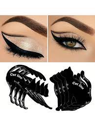 2pcs 2 in 1 eyeliner template to