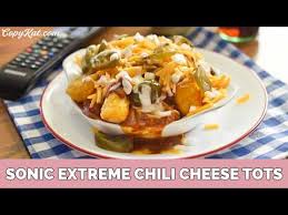 sonic extreme chili cheese tots