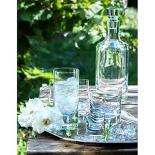 Water And Long Drink Glass From