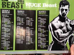 muscle with the new body beast workout