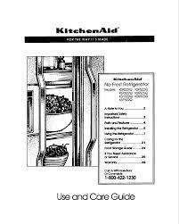 kitchenaid refrigerator ksrs25q user