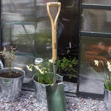 personalised garden spade stainless