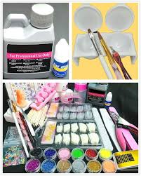 nail supplies acrylic nail kit