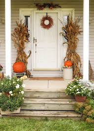 front door decorations autumn