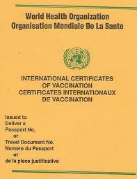 yellow fever vaccination proof