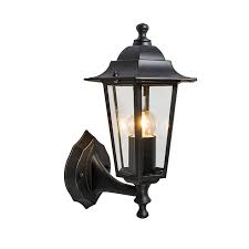 Classic Outdoor Lamp Black Ip44 New
