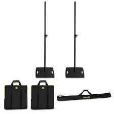 Gravity 2 Gls431b Lighting Stand Bundle With Flat Square Base Plus Carrying Bags Agiprodj
