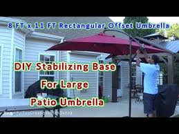 Stabilizing Patio Umbrella Base Large
