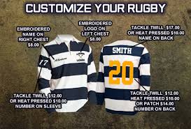rugby gear custom rugby