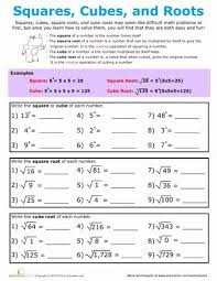 Algebra Worksheets Math Lesson Plans