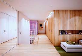 wooden interior design
