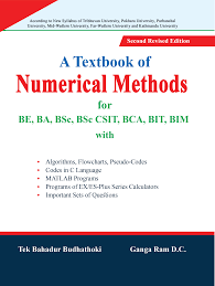 a textbook of numerical methods