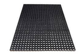 anti slip hollow rubber mat floor