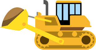 cartoon clipart bulldozer - Clip Art Library