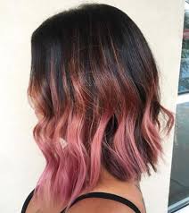 Apply the dye to those same. 13 Pink Highlights Black Hair 424 Short Hairstyles Haircuts Ideas Short Haircut Co