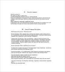 Startup Business Plan Template 21 Word Excel Pdf Format