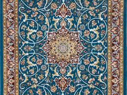 blue rug 3x5 rug persian rug