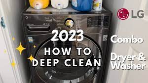 to clean washer dryer combo front load