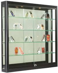 3x3 Wall Mounted Display Case W Slider