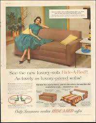 Bed Sofa Retro Furniture Photo