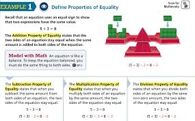 Apply Properties Of Equality