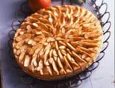bavarian apple cheese cake tart