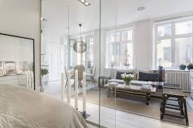 Gorgeous Flat With Glass Wall Partitions