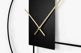 outline large statement wall clock 60cm