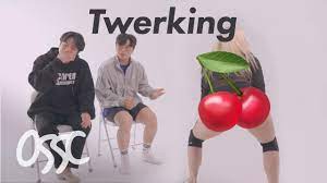Korean Guys Watch A Girl Twerking For The First Time - YouTube