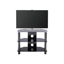 Essentials Small Glass Tv Stand In