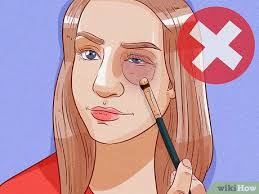 how to cover a black eye 9 steps with