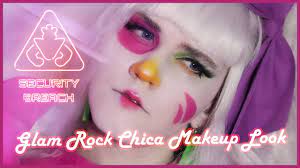 character makeup glamrock chica you