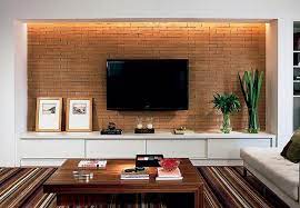 É muito fácil calcular a quantidade de rolos de papel de parede do ambiente a ser decorado: 50 Salas Decoracao Sala De Tv Decoracao Sala Interiores