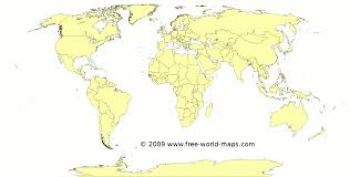 Printable Blank World Maps Free World Maps