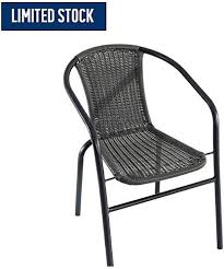 Argos Home Steel Wicker Balcony Chairs