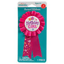 Current price $12.99 $ 12. Birthday Girl Award Badge Hot Pink 1ct Walmart Com Walmart Com