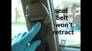 how to fix a seat belt that s stuck