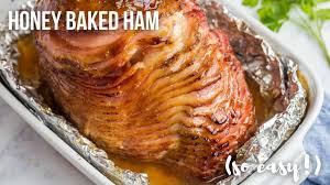 easy honey baked spiral ham the