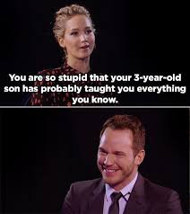 54 million people this year in america are dealing with food insecurity. Chris Pratt And J Law Had Some Seriously Sick Burns For Each Other Just For Laughs Make Me Laugh Jennifer Lawrence