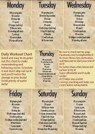 Daily Workouts Daily Workout Plan