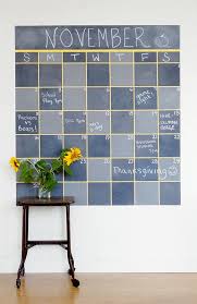 Chalkboard Wall Calendars Diy Calendar