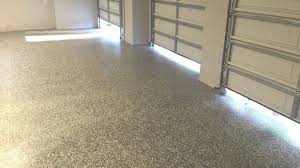 concrete vs epoxy garage floor