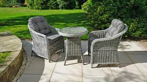 2 Seat Rattan Bistro Set With Table