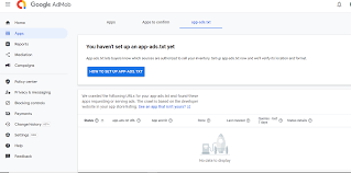 problems with app ads txt google