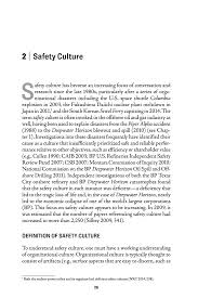  safety culture strengthening the safety culture of the offshore page 26
