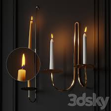 Taper Candleholder Wall Sconce